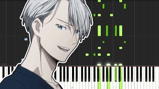 Yuri!!! On Ice Opening - History Maker (Piano Tutorial)