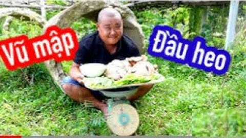 Vũ Mập : Món Ăn Sở Trường Ăn Hết Đầu Heo Bao Nhiêu Thời Gian | Sơn Dược Vlog