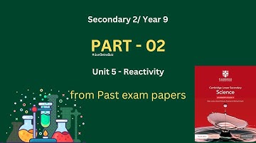 Exam papers Unit 5| Reactivity Part 2