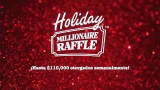 Holiday MILLIONAIRE RAFFLE - de la Loteria de la Florida