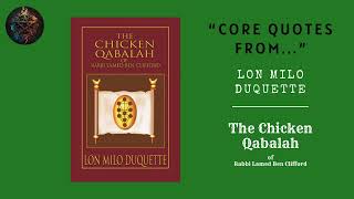 Core Quotes From... The Chicken Qabalah by Lon Milo Duquette