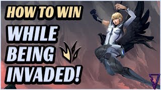 How To Win While Being Invaded/Playing From Behind - Jungle Carry Guide