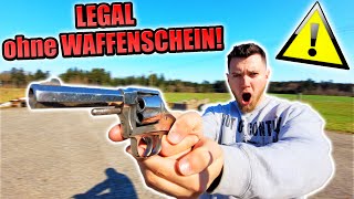 Ich habe mir LEGAL ohne WAFFENSCHEIN einen SCHARFE PISTOLE GEKAUFT! screenshot 1