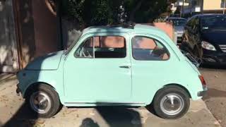 Cold Start, Short Drive And Walkaround Fiat 500 F 1968