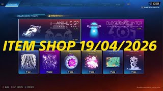 Rocket League Item Shop 19042026