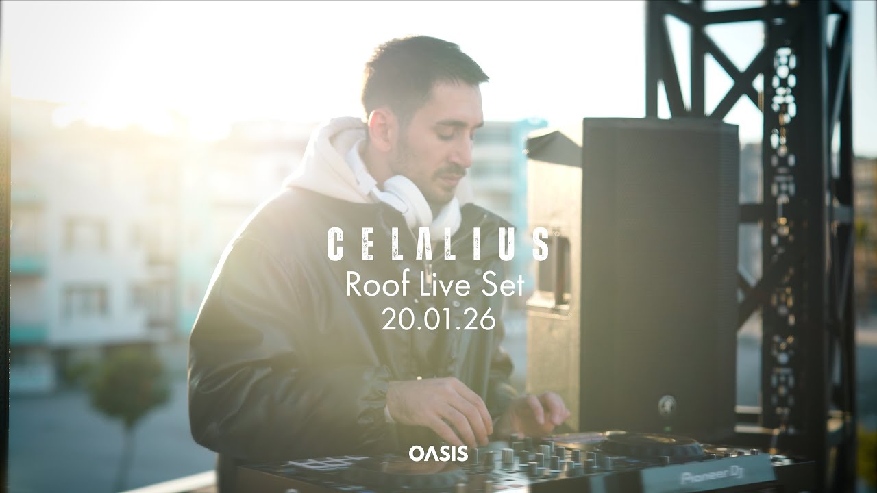 CELΛLIUS - Roof Live Set | OΛSIS Coffees (Sunset Session)