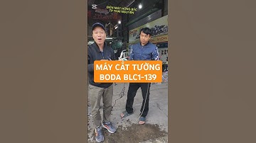 Mở bát tháng mới...Máy Cắt Tường Không Chổi Than BODA BLC1-139 1650W #maycattuongboda 0989.740.551