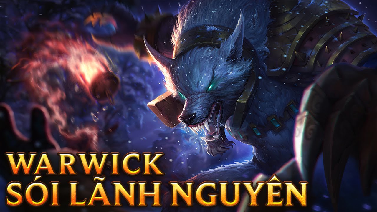 Warwick Sói Lãnh Nguyên - Tundra Hunter Warwick - Skins lol