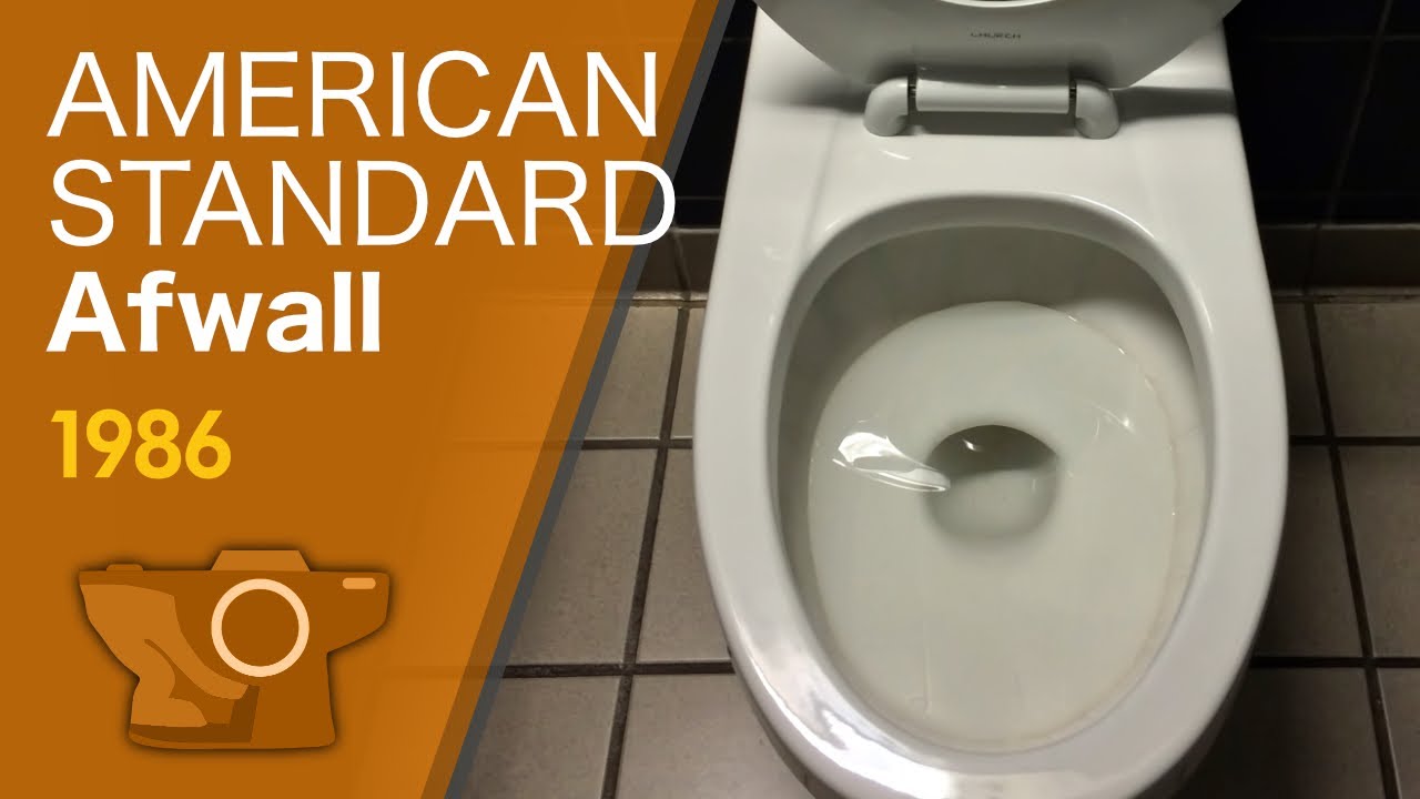 84 1992 black American Standard Afwall toilets. 