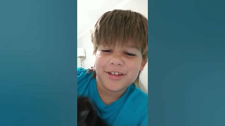 his cat is so cute