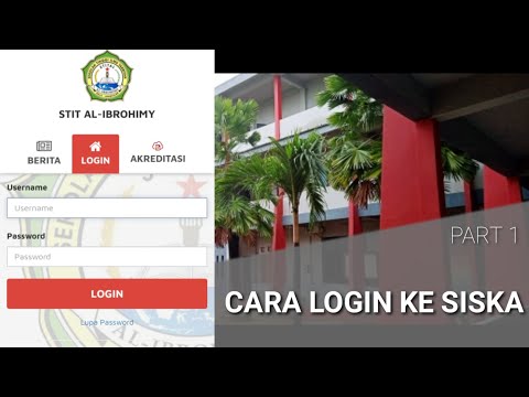 Login SISKA (Part 1 Siska)