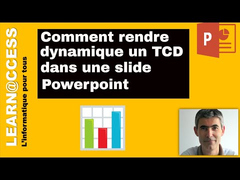 Vidéo: Pouvez-vous mettre un tableau croisé dynamique dans PowerPoint?