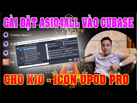Video ✅CUBASE 5 Phần 2 \\ Cài đặt ASIO4ALL cho sound card... - youtube