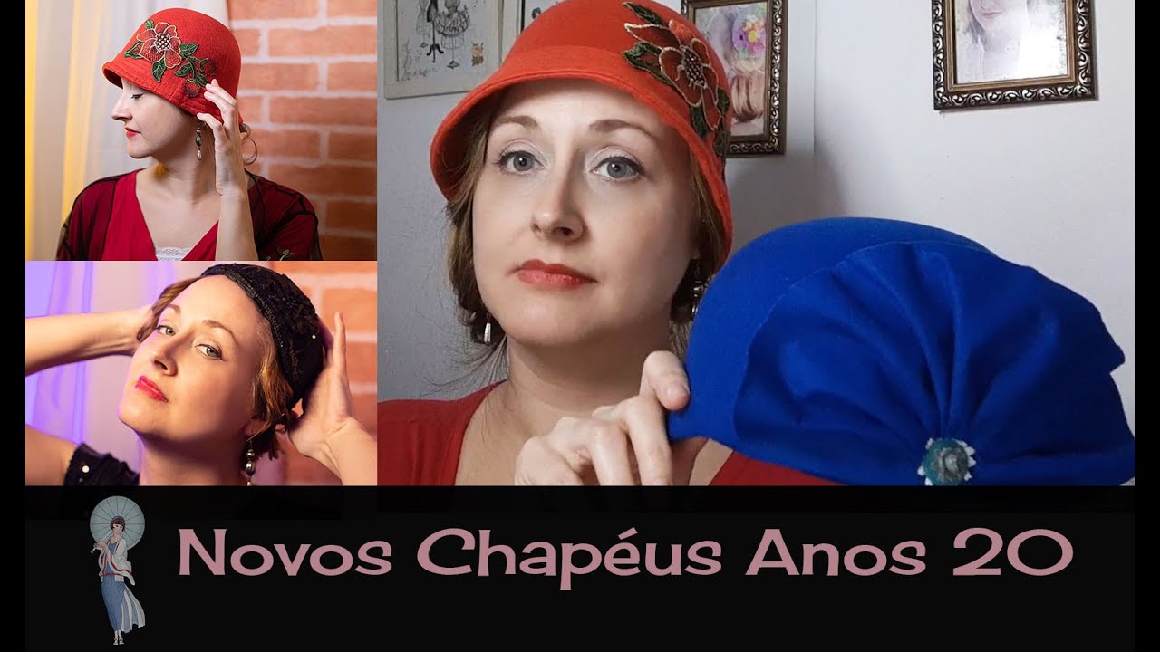 Novos Chapéus Anos 20 e 30