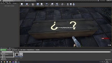 Unreal Engine C++ Nazi Zombies: 215: "Mystery Box: Create Class"