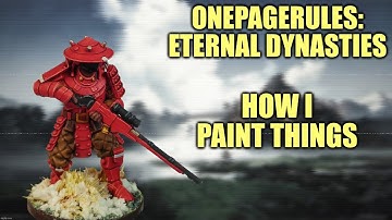 Back to Basics: Warriors from OnePageRules