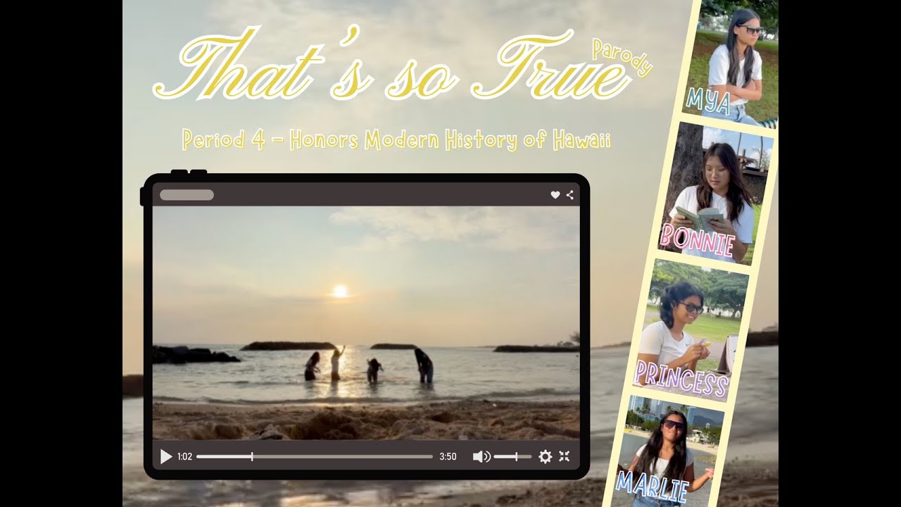 MHH Video Project - That's So True By Gracie Abrams