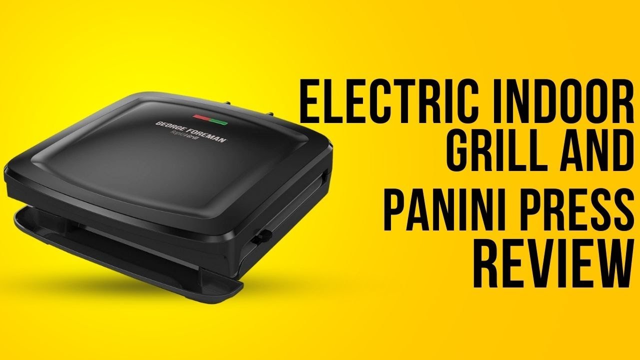 Foreman Rapid Grill Series, 4Serving Removable Plate Electric