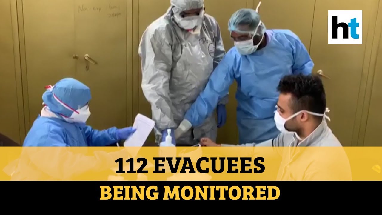Coronavirus: Doctors monitor evacuees from China at Delhi quarantine centre