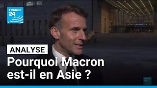 Emmanuel Macron : allié des puissances asiatiques ? • FRANCE 24 screenshot 1