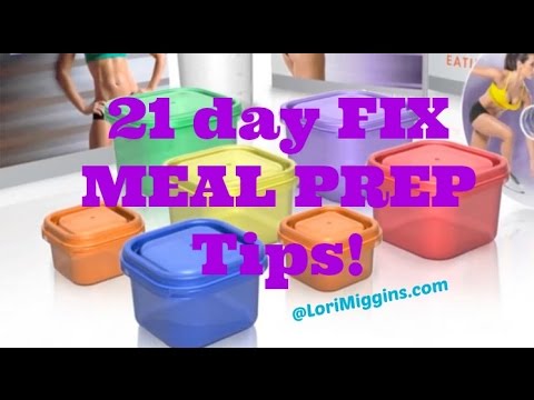 21 day fix PREP - YouTube