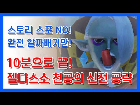 10분으로 끝내는 '젤다스소 천공의 신전' 공략!  [젤다의 전설 스카이워드 소드HD]