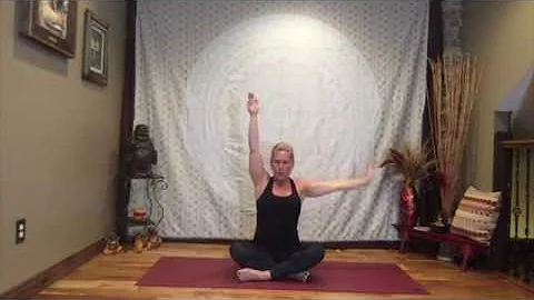 gentle stretches for back, hips and neck
