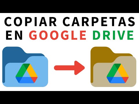 Cómo copiar una carpeta en Google Drive