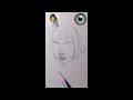 من خط عشوائي إلى لوحة فنية رسم بقلم بورتريه بالقلم الرصاص 