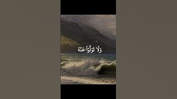 • سورة الأنفال #اكسبلور #المصحف