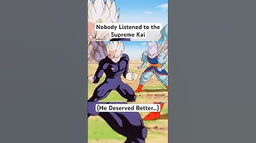 Nobody Listened to the Supreme Kai #shorts #dragonball #goku