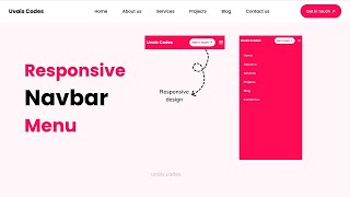 How to create a responsive navbar using HTML, CSS, and JavaScript