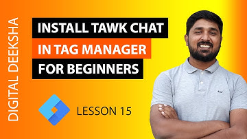 Google Tag Manager - Install Tawk Live Chat using Tag Manager (2022) | Part 15