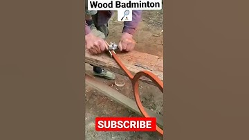 Wood Badminton🏸| ASW SHORTSS | #SHORTS #SHORTVIDEO #YOUTUBESHORTS #VIRALSHORTS #VIRAL #badminton