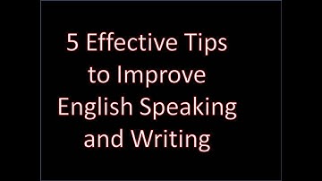 5 tips to improve English | Best Techniques | The Knowledge Hour CSS/PMS