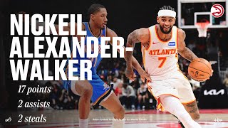 Nickeil Alexander-Walker leads Hawks with 17 points vs. Thunder