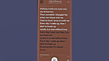 Thumbnail of A man without Love-Engelbert Humperdinck