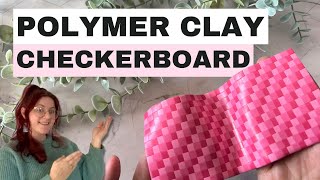 Polymer Clay Checkerboard Tutorial | Creating ombre checkerboard pattern beginner tips and tricks! Net Worth