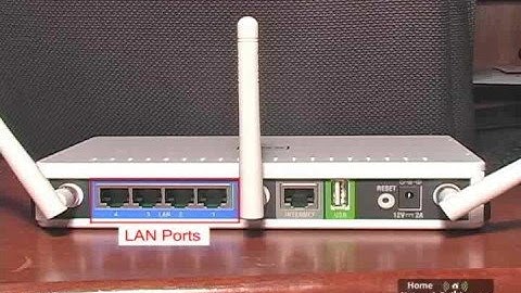 Section 2 - Lesson 1: Installing the wireless network  Router