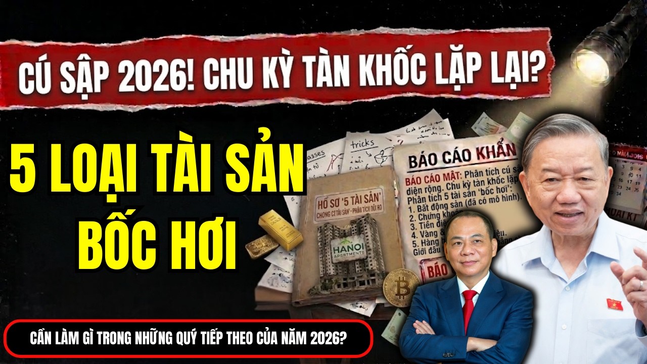 CHU KỲ TÀN KHỐC LẶP LẠI 2026: 5 Loại Tài Sản Biến Thành 