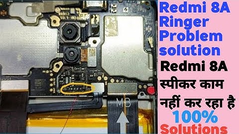Redmi 8 Speaker Problem Solution || Mi 8a Speaker Not working jumper ways