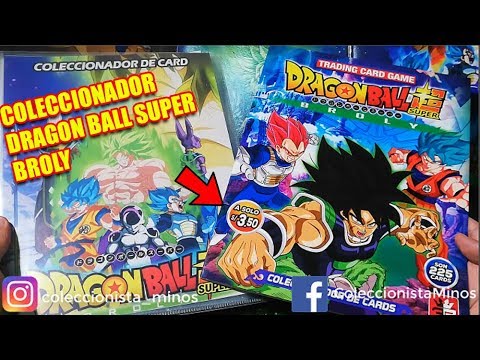 COLECCIONADOR CARDS DRAGON BALL Z BROOLY LA PELICULA + SET