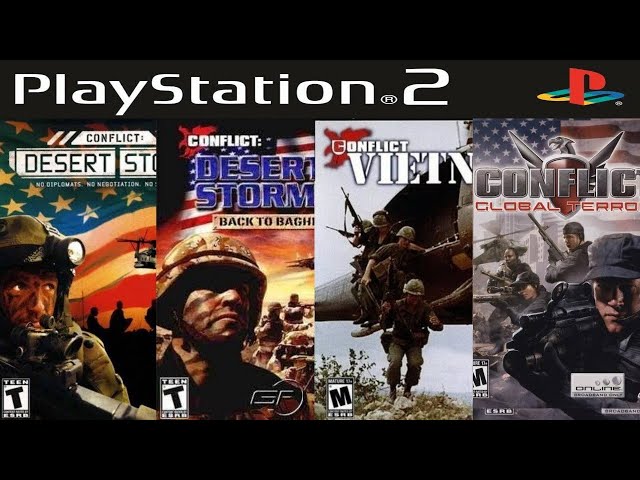 Preços baixos em Sony Playstation 2 Jogos de videogame de tiro Conflict:  Vietnam