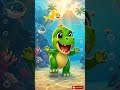 Baby Shark 🦖🦈 | Kids Shorts| Dino Park #short #cartoon #animation #ai #babyshark #kids #rhymes