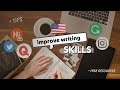 HOW TO IMPROVE YOUR ENGLISH WRITING SKILLS
