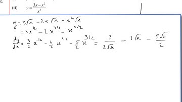C2 further calculus - differentiation