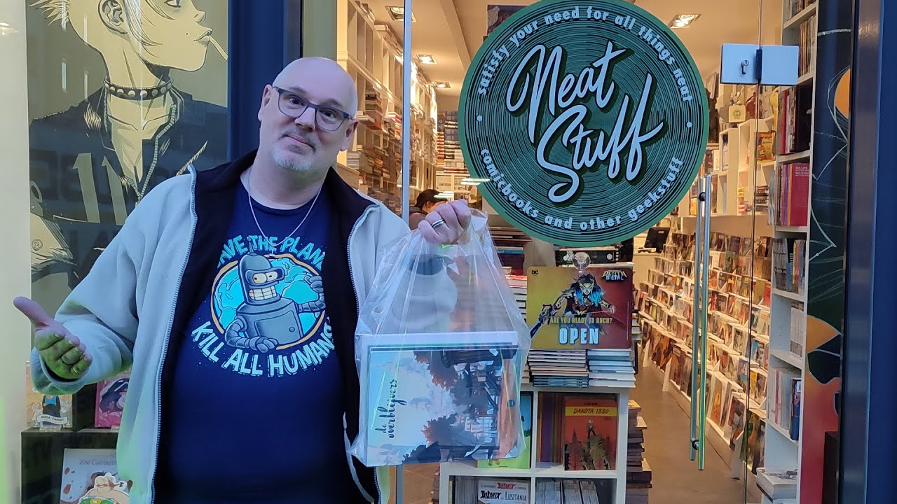 Ik reed 30 km om strips te kopen...dit is wat ik kocht!