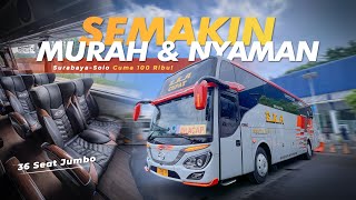 TARIF TURUN, TAPI ARMADA MAKIN NYAMAN !! 😍 - Trip EKA Cepat Patriot TU 7008 | Surabaya-Jogja