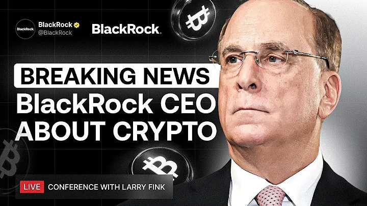LIVE: BlackRock CEO Announces Big Crypto Move! This Speech Will Reshape the Crypto Industry!