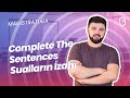 Magistr İngilis Dili – Mövzu 6: Complete the Sentence (Cümlə Tamamlama)